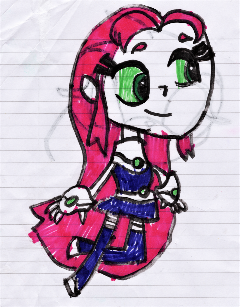 Starfire from Teen Titans